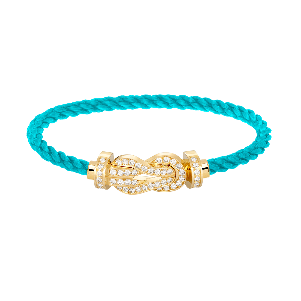 ¡®Lumi¡¯CHANCE LARGE 8 FIGURE BUCKLE FULLDIAMOND BRACELET GOLD