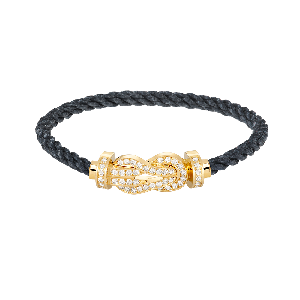 ¡®Lumi¡¯CHANCE LARGE 8 FIGURE BUCKLE FULLDIAMOND BRACELET GOLD