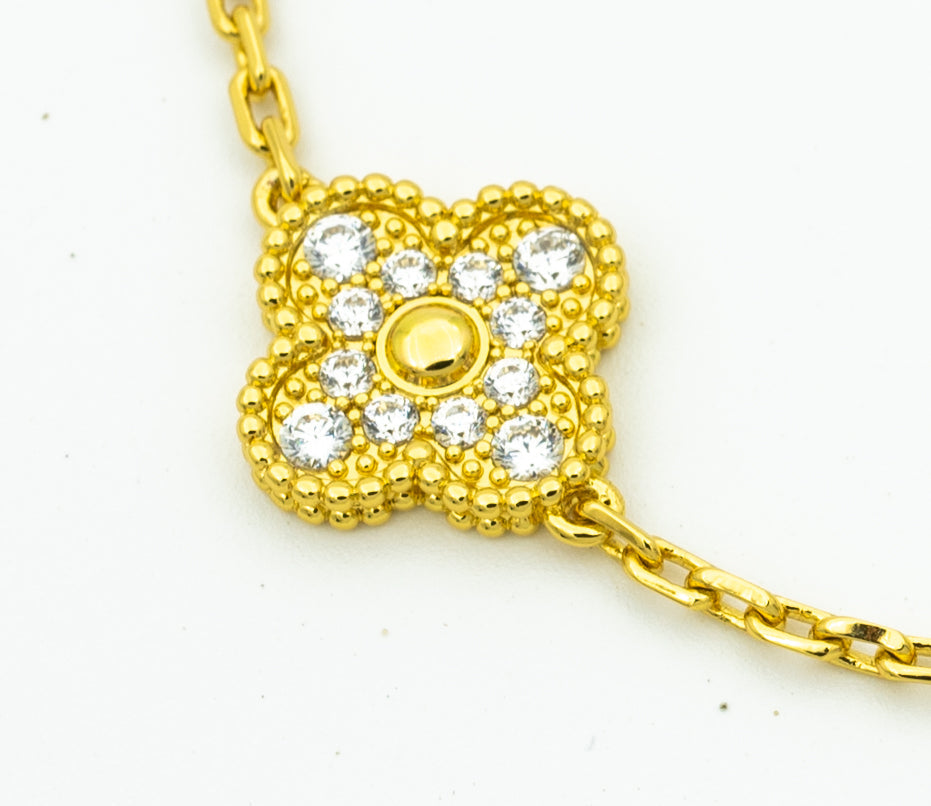 [Lumi]New  CLOVER 5 MOTIF LASER BRACELET COLLECTION