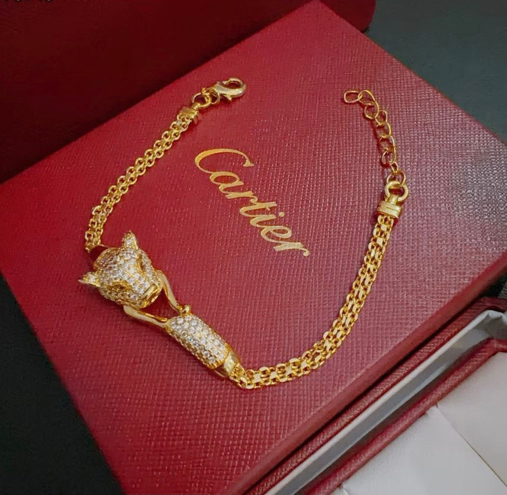 ¡®Lumi¡¯ PANTHERE  BRACELET DIAMONDS