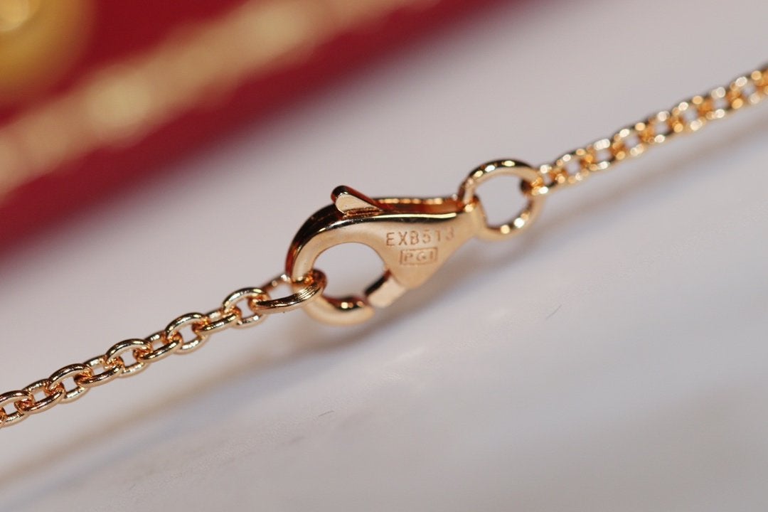 ¡®Lumi¡¯LOVE NECKLACE PINK GOLD AND SILVER