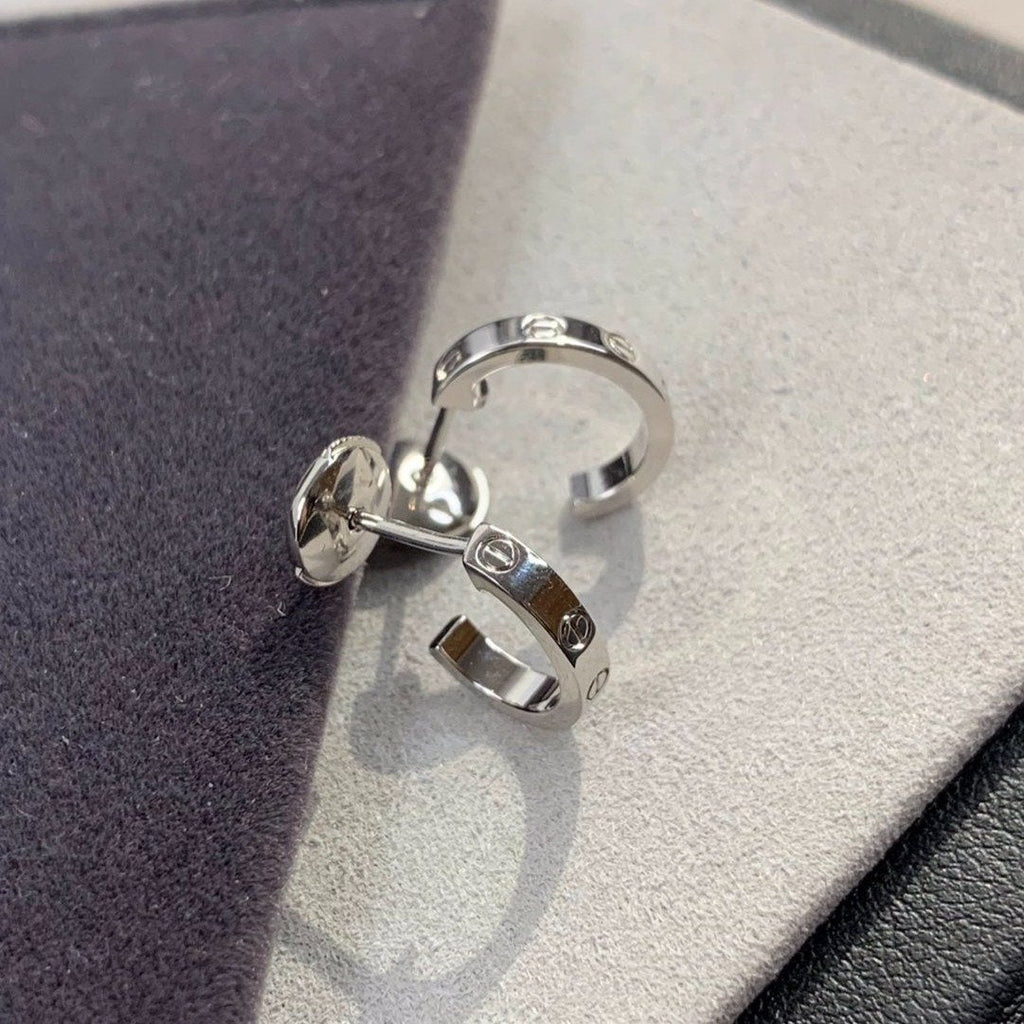 ¡®Lumi¡¯LOVE EARRINGS 2.65MM SILVER