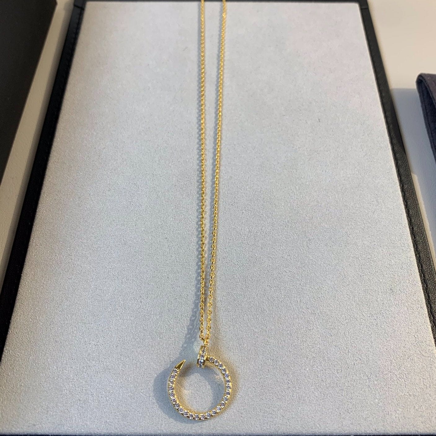 Lumi's Juste Halskette Gold Diamanten 