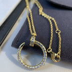 Lumi's Juste Halskette Gold Diamanten 
