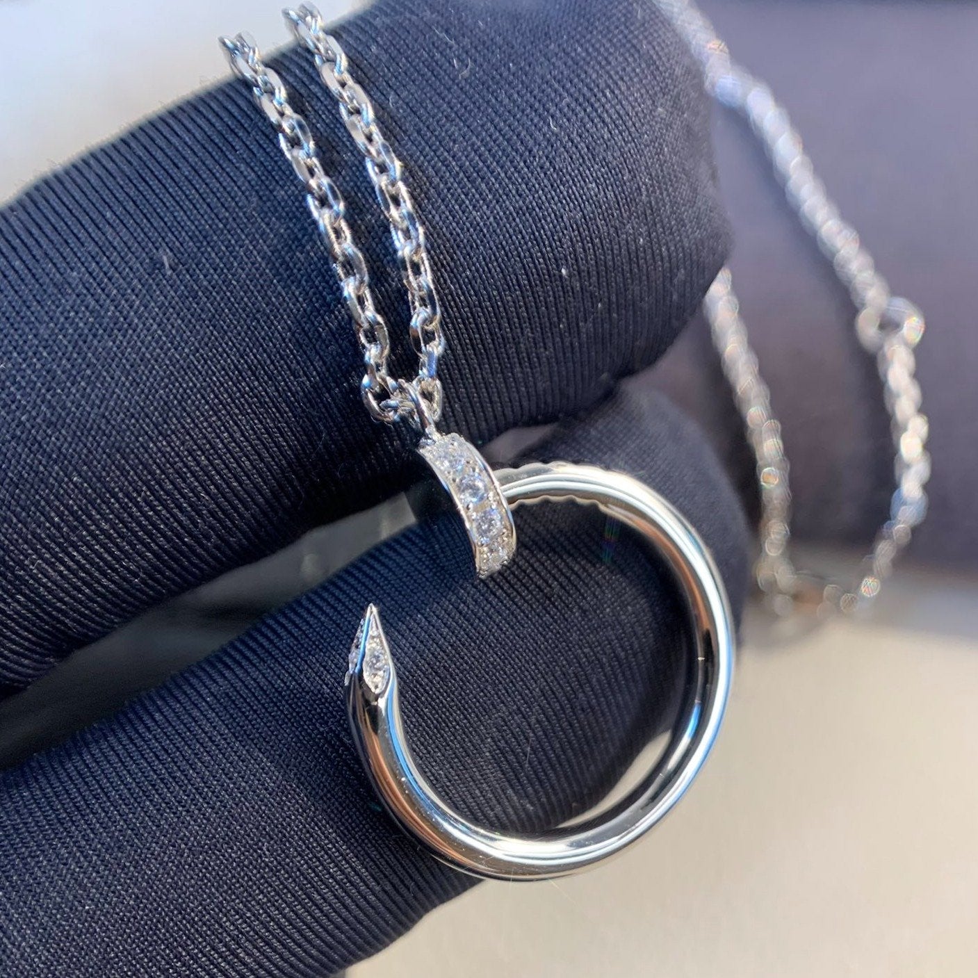 ¡®Lumi¡¯JUSTE NECKLACE SILVER
