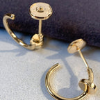 ¡®Lumi¡¯JUSTE EARRINGS PINK GOLD
