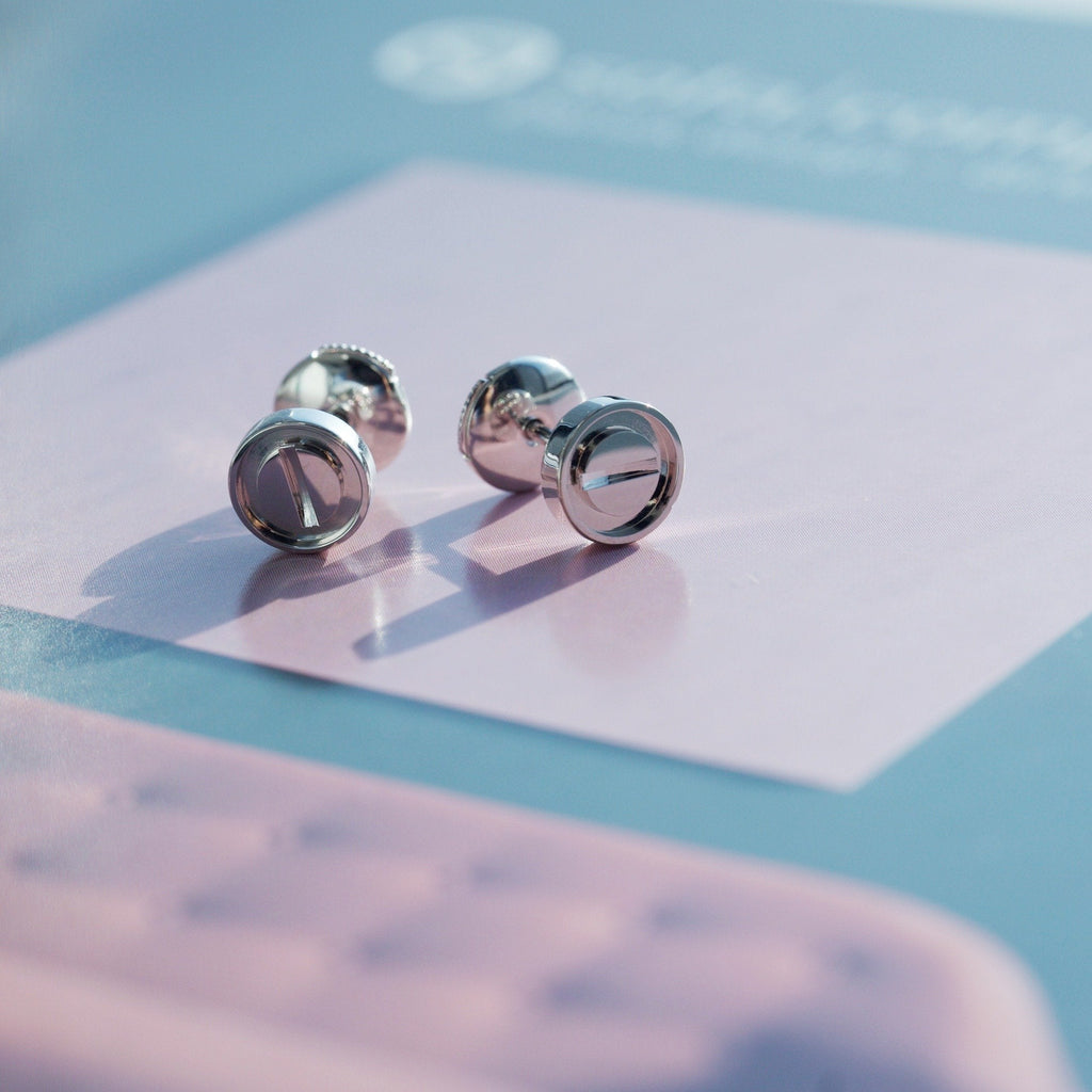 ¡®Lumi¡¯LOVE EARRINGS SILVER 10MM