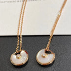 ¡®Lumi¡¯AMULETTE ROSE GOLD MOP NECKLACE