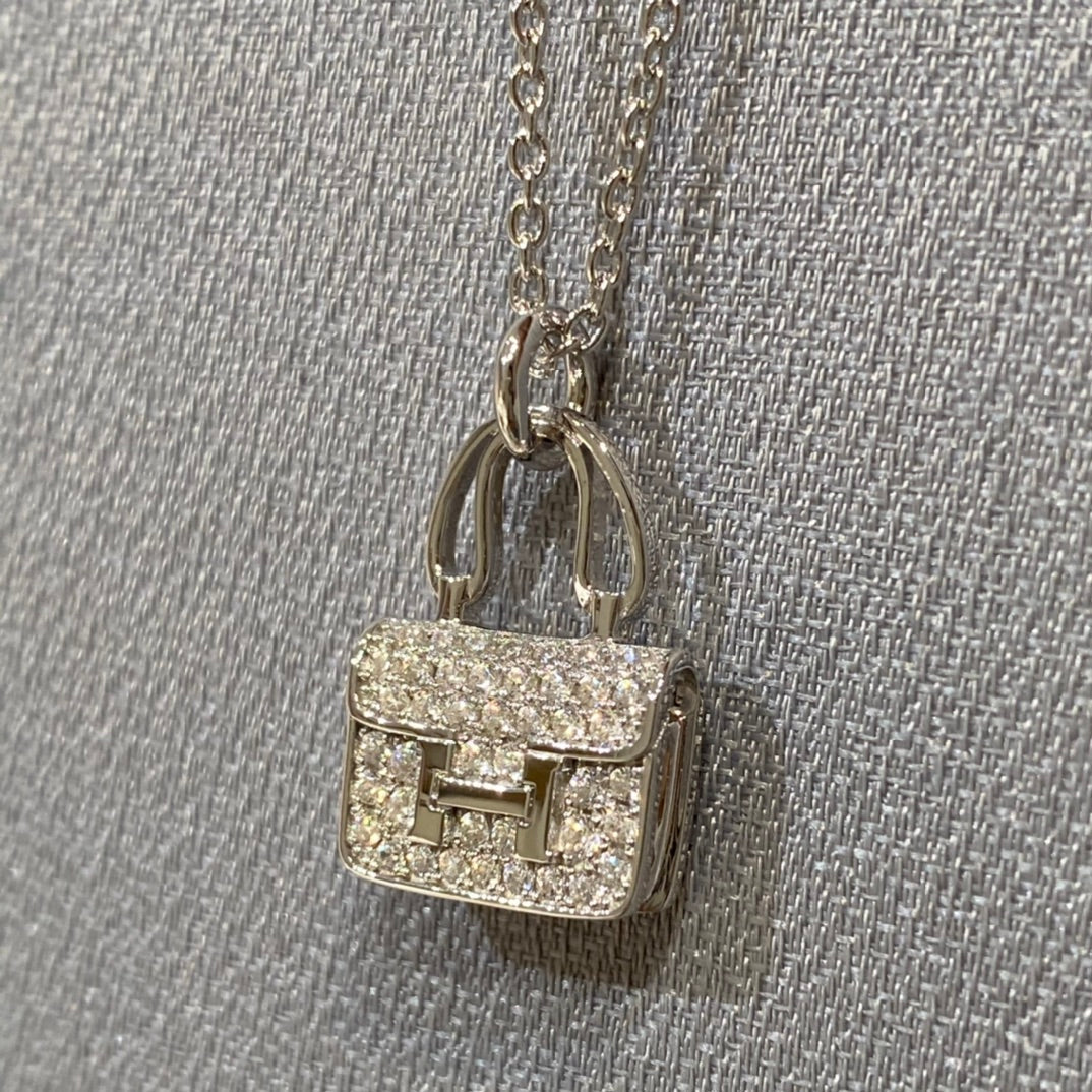 ¡®Lumi¡¯CONSTANCE PEDANT DIAMOND NECKLACE