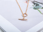 ¡®Lumi¡¯ECHAPPEE NECKLACE PINK GOLD