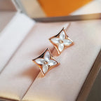 ¡®Lumi¡¯STAR MOP PINK GOLD EARRINGS