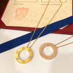 ¡®Lumi¡¯LOVE NECKLACE 16MM 3 DIAMONDS