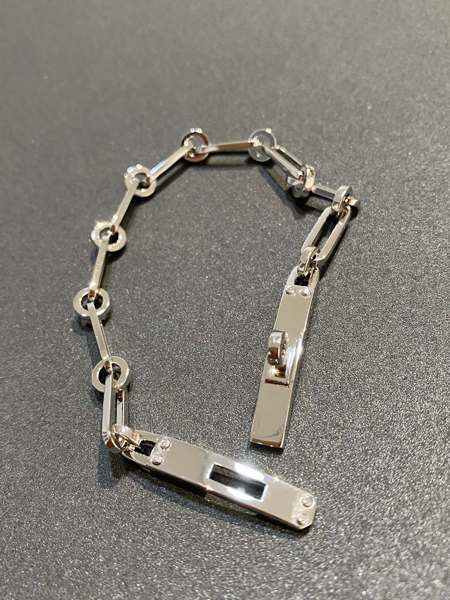 ¡®Lumi¡¯KETTENARMBAND, KLEINES MODELL, DIAMANT