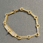 ¡®Lumi¡¯KETTENARMBAND, KLEINES MODELL, DIAMANT