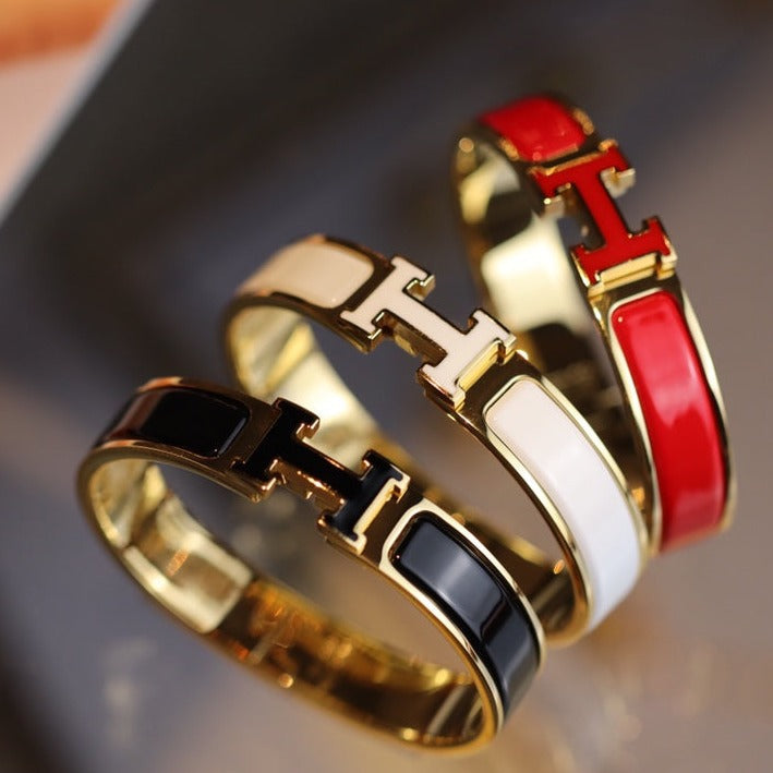 ¡®Lumi¡¯H BRACELET 12MM GOLD