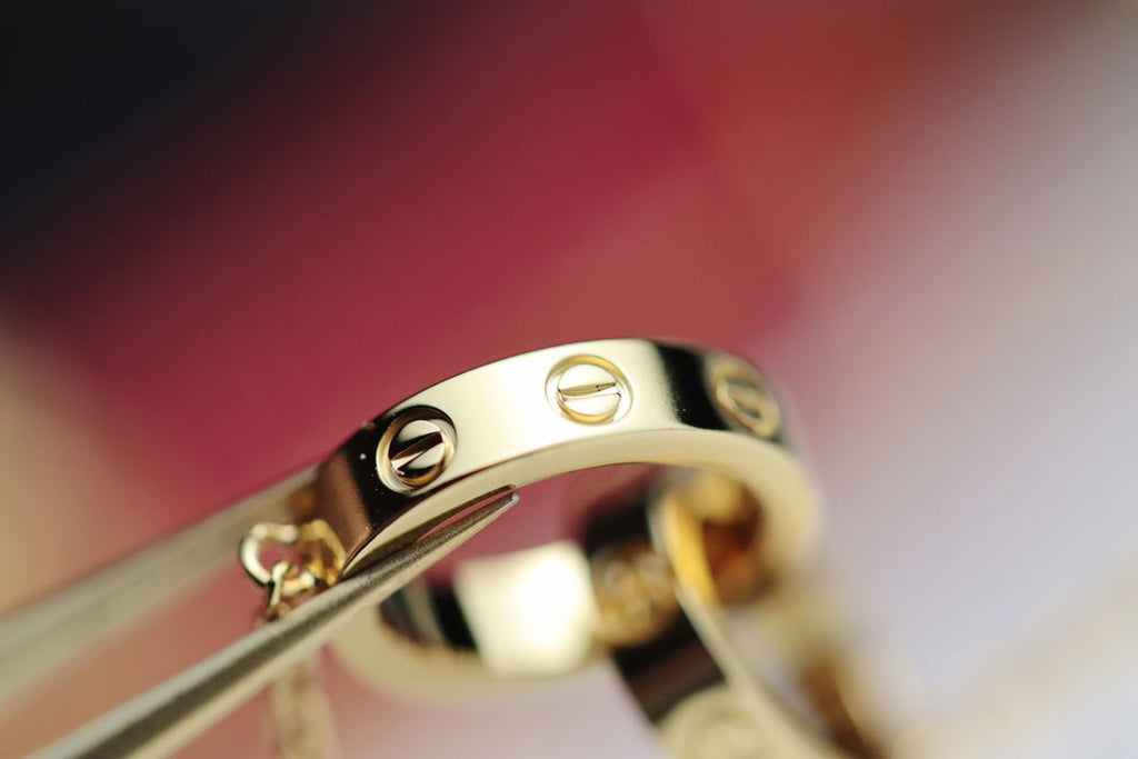 Lumi® LOVE KETTE DOPPELRING GOLD