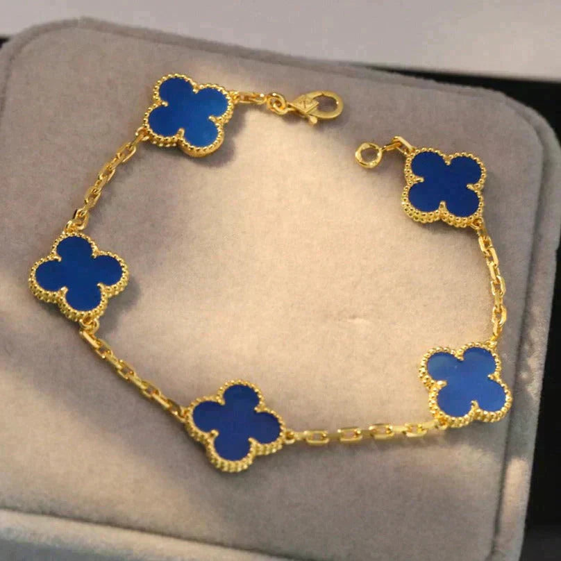 [Lumi] Neue Armbandkollektion „Clover 5 Motif Blue Agate“
