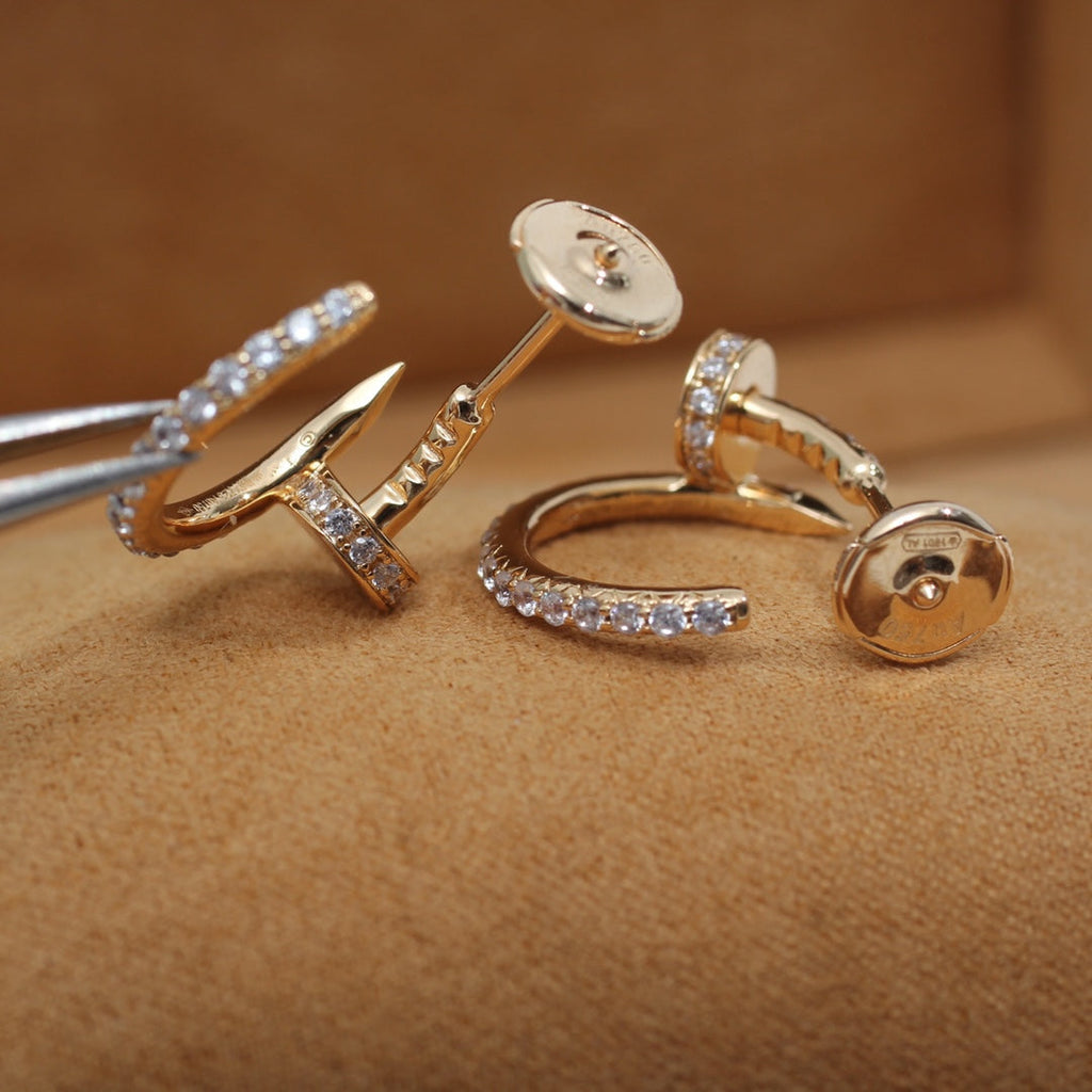 Lumi Juste Ohrringe, 12,75 mm, Roségold, Diamant