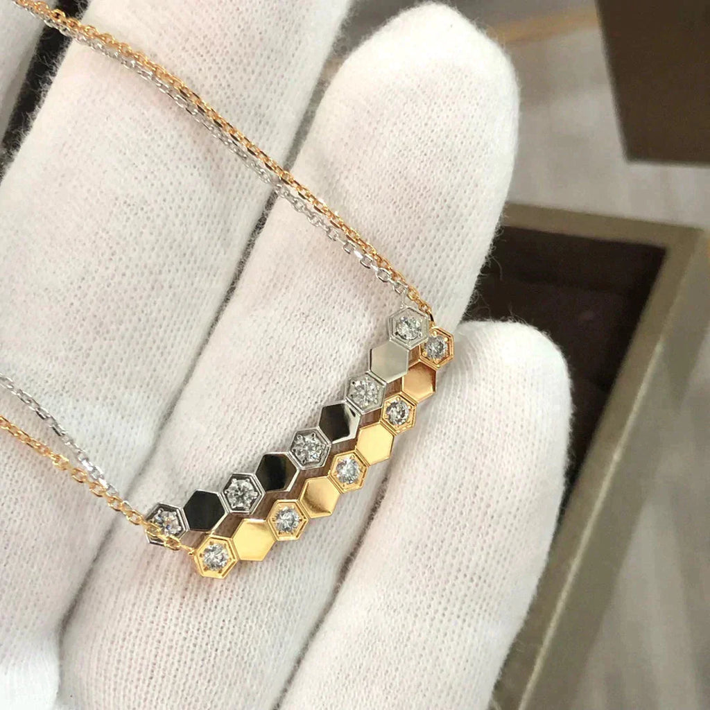 ¡®Lumi¡¯BEE LOVE NECKLACE DIAMOND