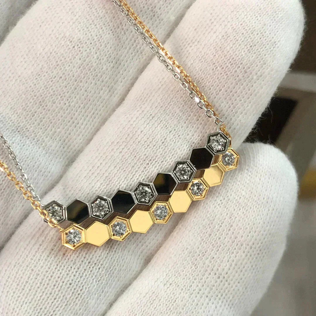 ¡®Lumi¡¯BEE LOVE NECKLACE DIAMOND
