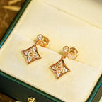 ¡®Lumi¡¯STAR DIAMONDS EARRINGS GOLD