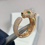 LumiPanthere-Ring aus roségoldenem Diamanten
