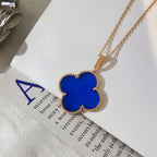 ¡®Lumi¡¯CLOVER 25MM NECKLACE TURQUOISE ROSE GOLD