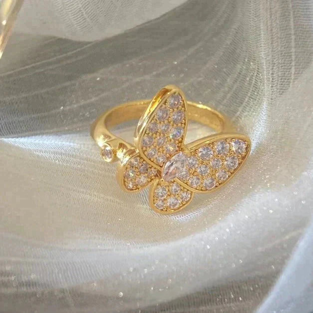 ¡®Lumi¡¯BUTTERFLY DIAMOND RING