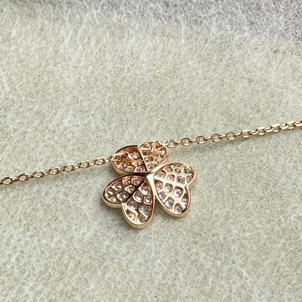 ¡®Lumi¡¯FLOWER DIAMOND NECKLACE
