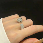 ¡®Lumi¡¯PANTHERE 5.5MM ALL DIAMOND RING