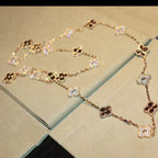 ¡®Lumi¡¯CLOVER 20 MOTIFS LASER DIAMOND NECKLACE