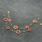 ¡®Lumi¡¯STAR AND SUN CARNELIAN 4 MOTIFS 3 DIAMONDS