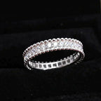 ¡®Lumi¡¯PERLEE DIAMOND SILVER RING
