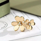 ¡®Lumi¡¯CLOVER COMOS GOLD DIAMOND RING