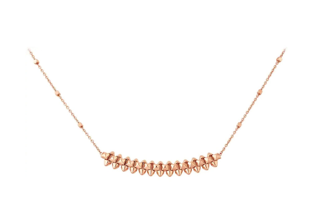 ¡®Lumi¡¯CLASH PINK GOLD NECKLACE