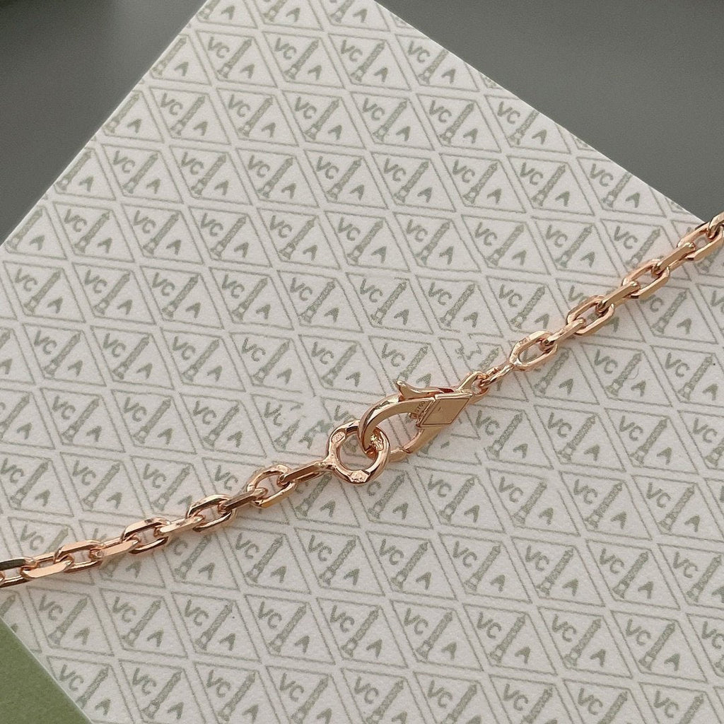 ¡®Lumi¡¯LUCKY SPRING 15 MOTIFS ROSE GOLD NECKLACE