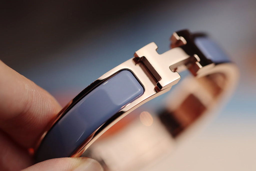 ¡®Lumi¡¯H BRACELET 12MM BLUE GRAY