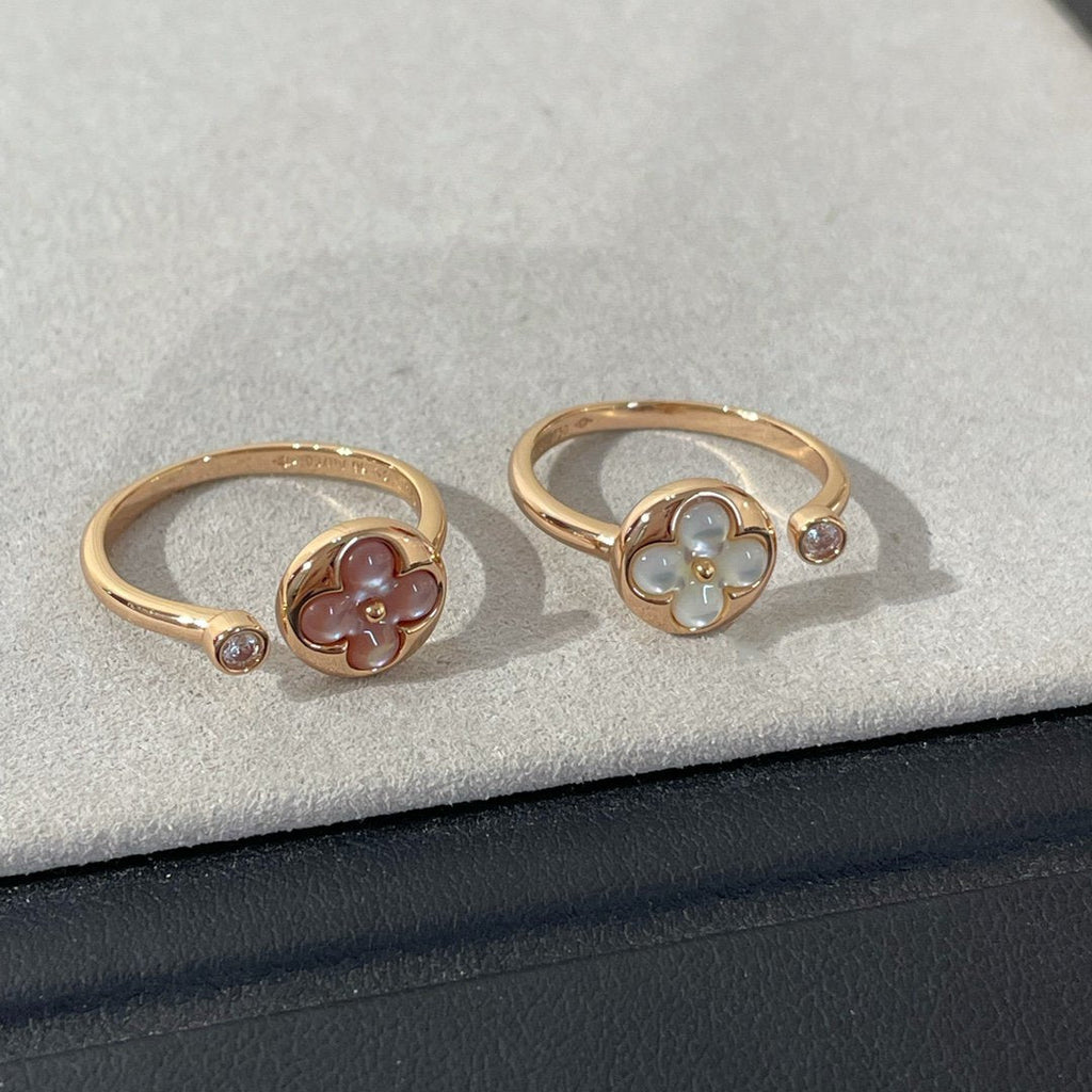¡®Lumi¡¯SUN 1 DIAMOND PINK MOP RING