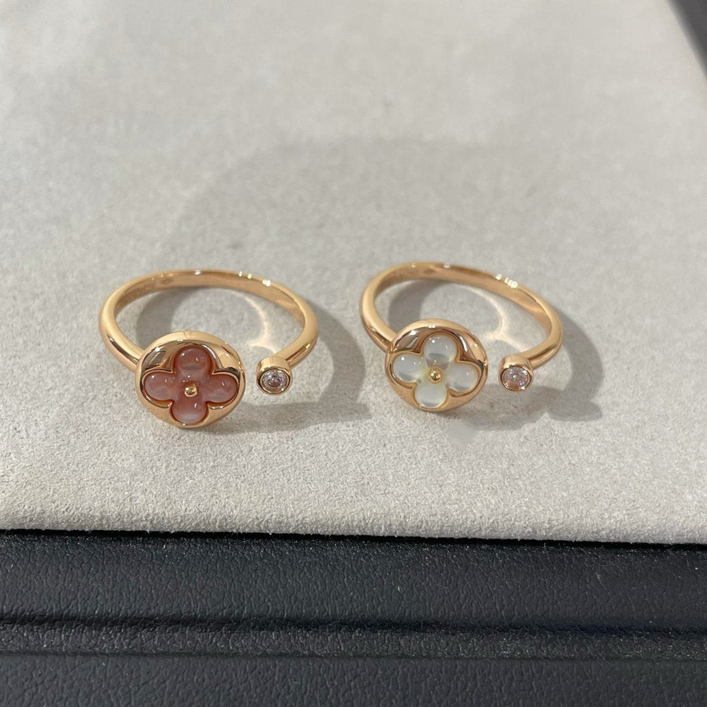 ¡®Lumi¡¯SUN 1 DIAMOND PINK MOP RING