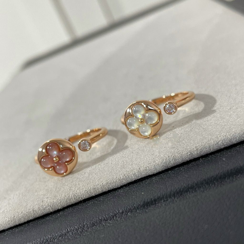 ¡®Lumi¡¯SUN 1 DIAMOND PINK MOP RING