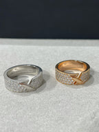 ¡®Lumi¡¯LIENS EVIDENCE DIAMANT-PAVED-RING