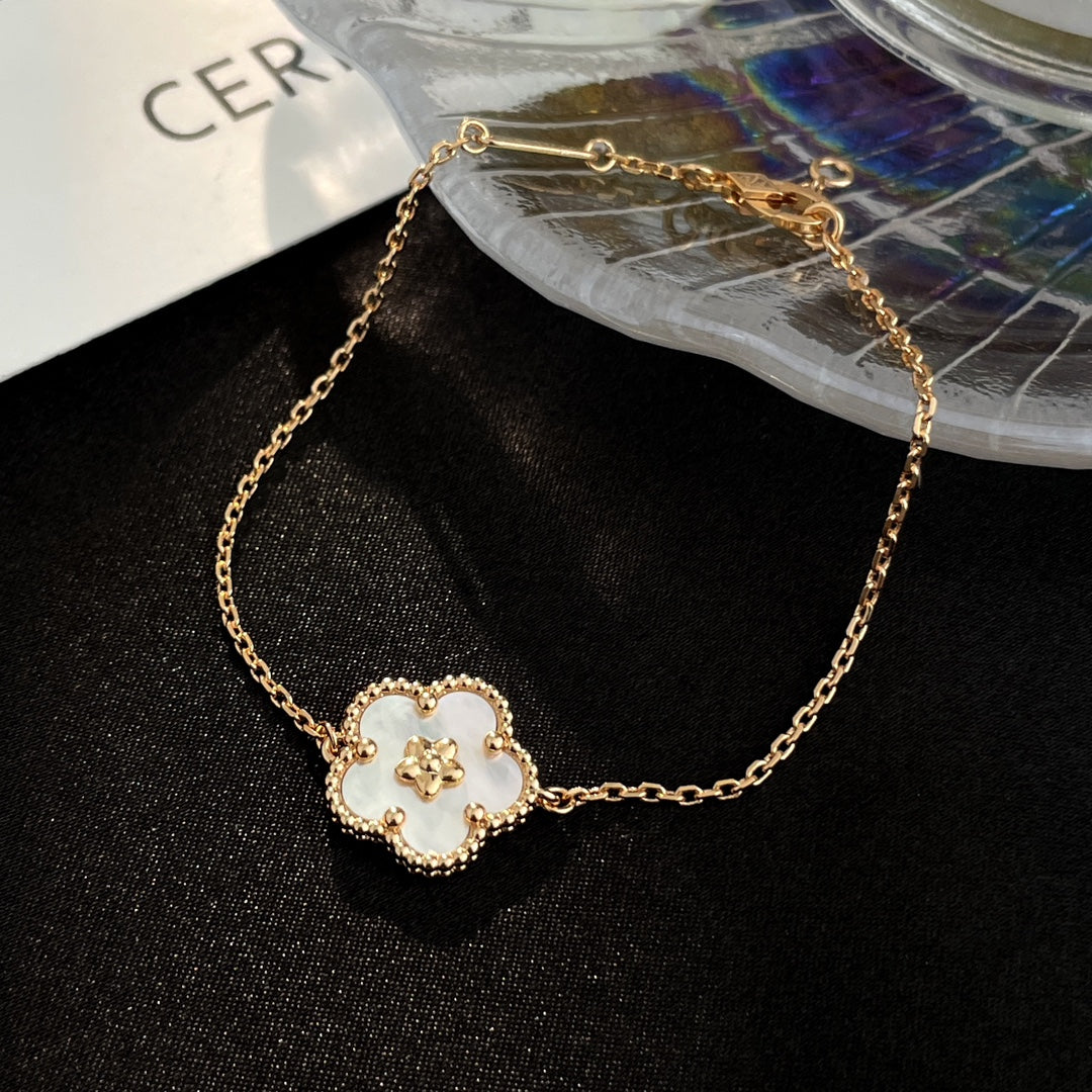 Lumi® Lucky Spring Roségold Perlmutt-Armband