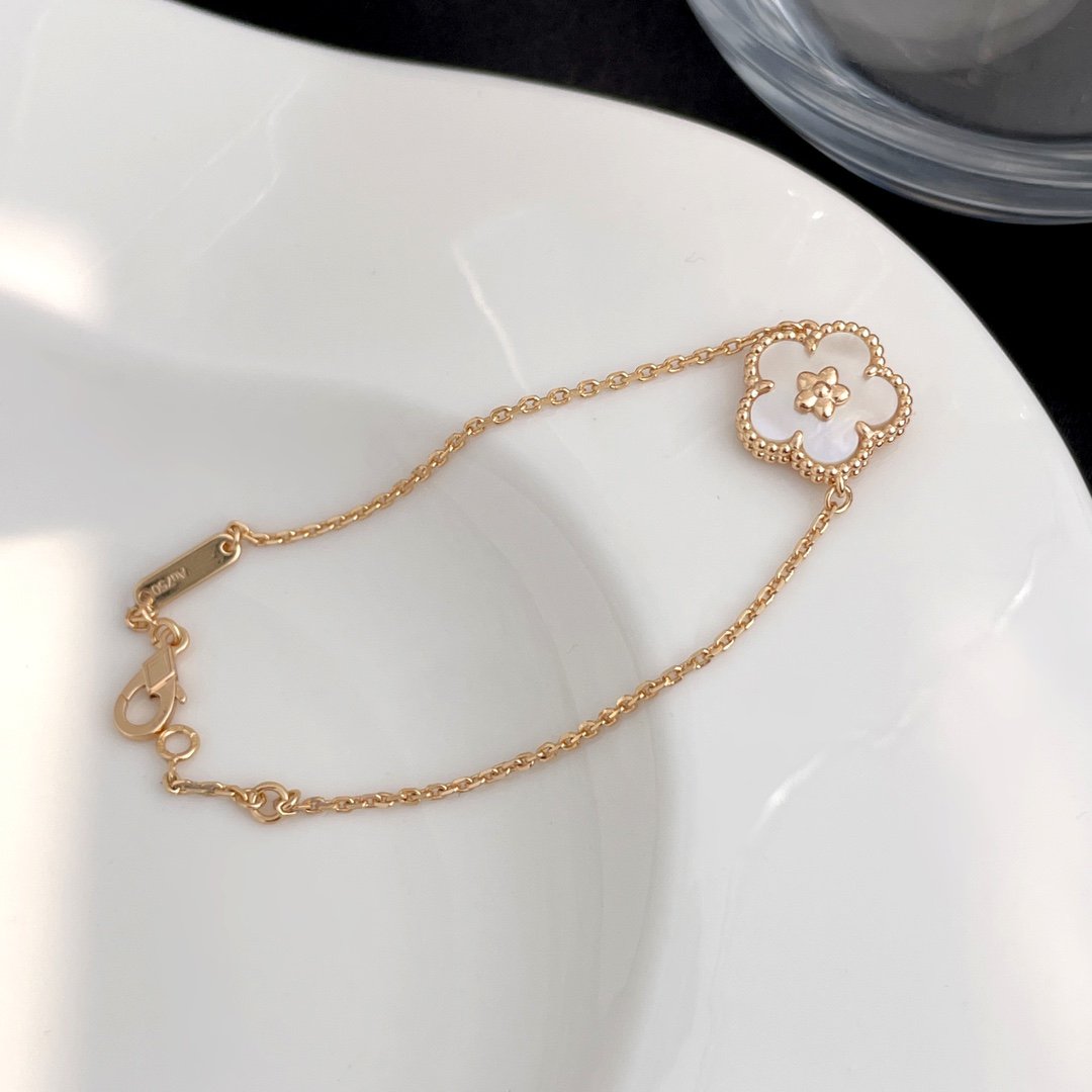 Lumi® Lucky Spring Roségold Perlmutt-Armband