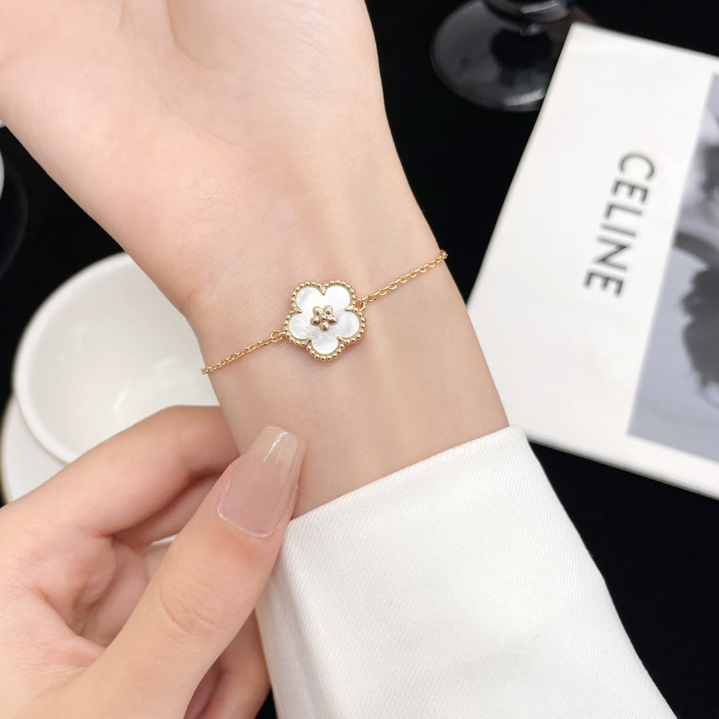Lumi® Lucky Spring Roségold Perlmutt-Armband