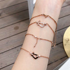 LumiFORCE 10 DIAMANT-KETTE AUS ROSÉGOLD