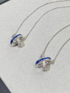 ¡®Lumi¡¯LIENS DIAMOND SILVER NECKLACE