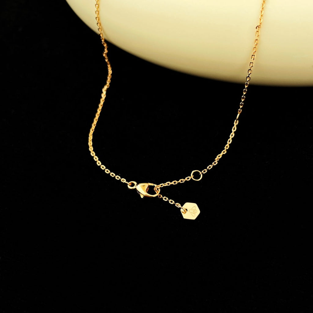 ¡®Lumi¡¯BEE MINI PEDANT DIAMOND NECKLACE