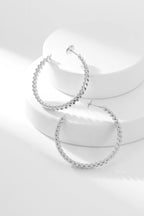 ¡®Lumi¡¯CLASH HOOP EARRINGS
