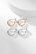 ¡®Lumi¡¯BEE LOVE DIAMOND HOOP EARRINGS