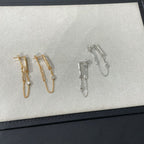 ¡®Lumi¡¯CHAINE CHAOS DIAMOND DROP EARRINGS